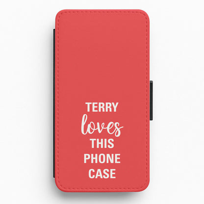 Terry Loves This Phone Case - Brooklyn Nine-Nine Flip / Wallet Phone Case