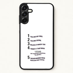 I Want It That Way - B99 Phone Case for Galaxy A37
