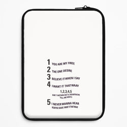 I Want It That Way - B99 Universal Laptop Sleeve
