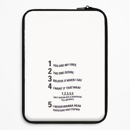 I Want It That Way - B99 Universal Laptop Sleeve
