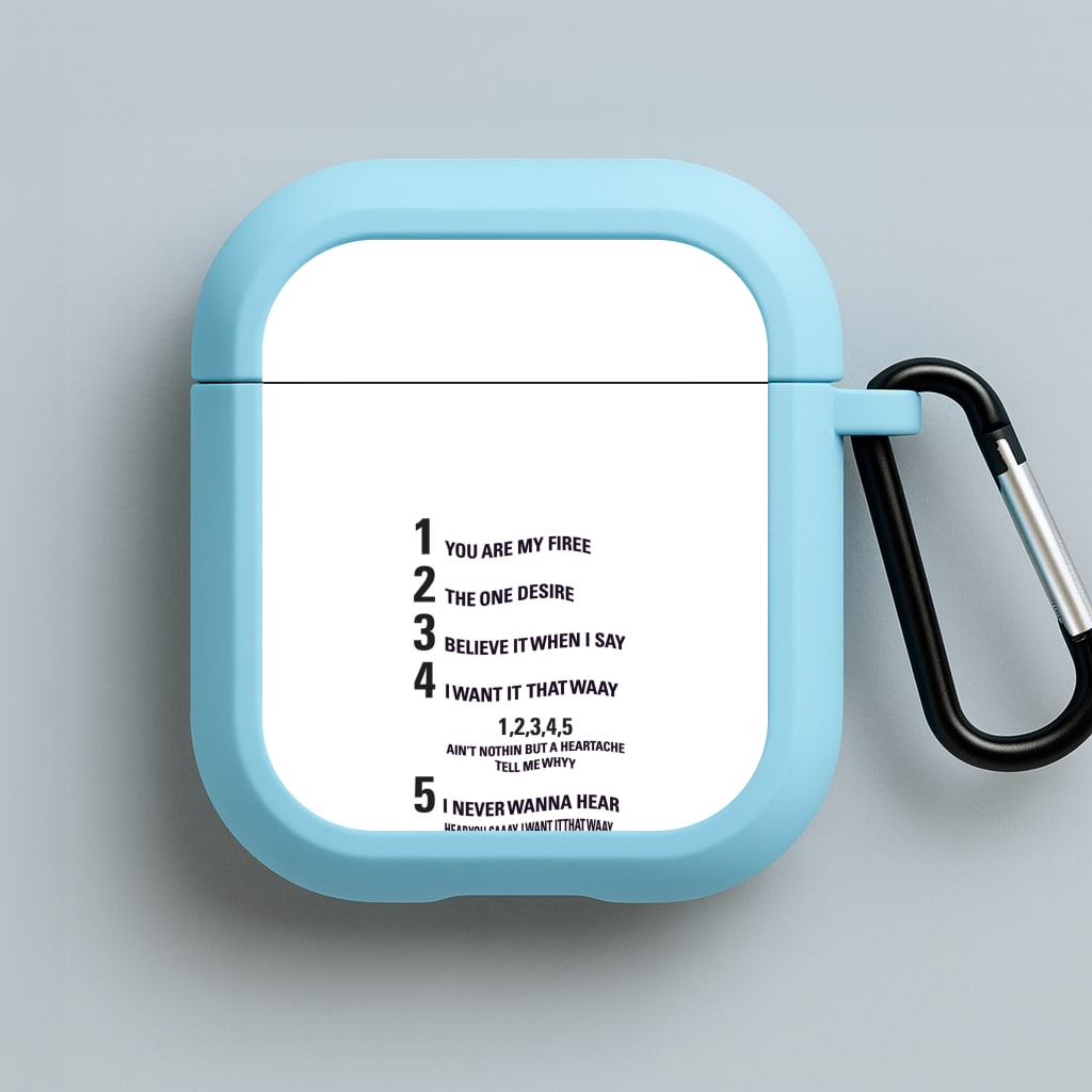 I Want It That Way - B99 Blue AirPods Case