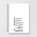 I Want It That Way - Brooklyn Nine-Nine Notebook