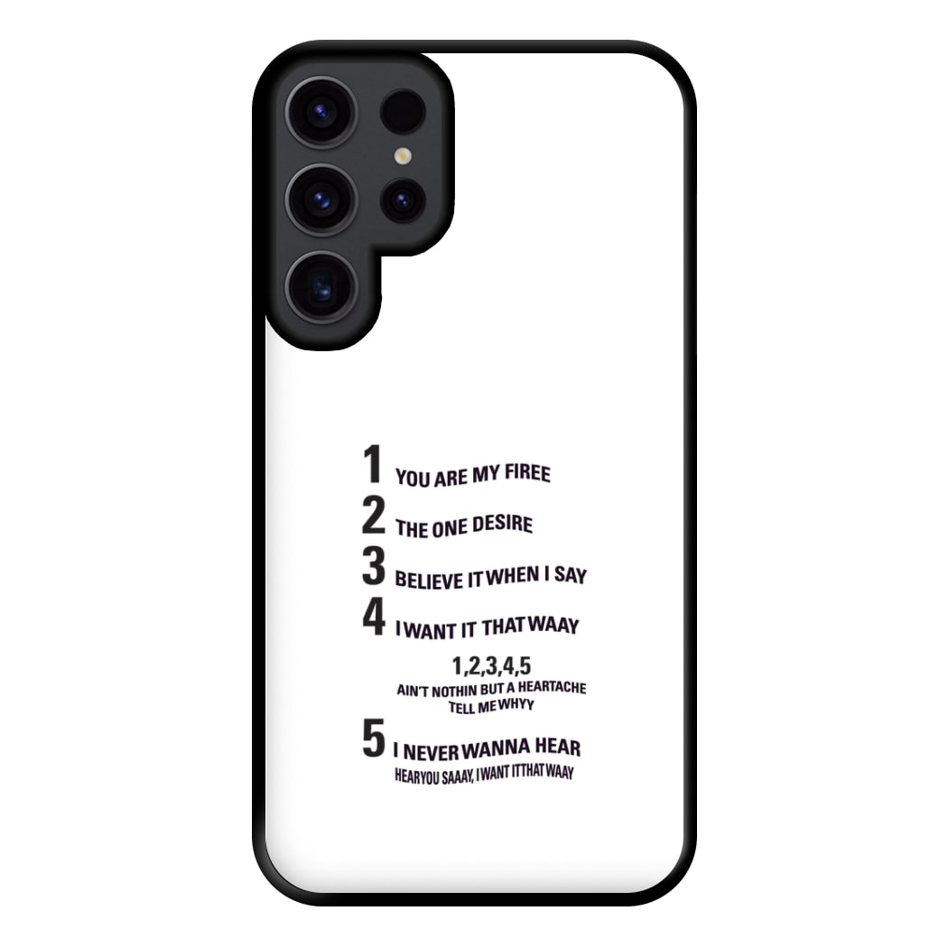 I Want It That Way - B99 Phone Case for Galaxy S23 Ultra