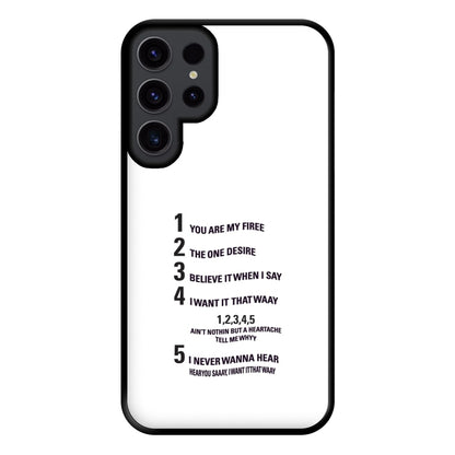 I Want It That Way - B99 Phone Case for Galaxy S23 Ultra