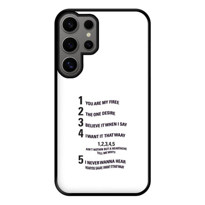 I Want It That Way - B99 Phone Case for Galaxy S24 Ultra