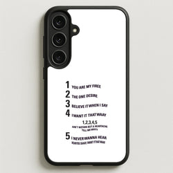 I Want It That Way - B99 Phone Case for Galaxy S25FE