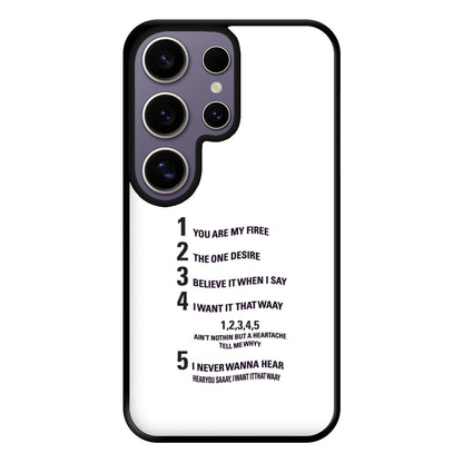 I Want It That Way - B99 Phone Case for Galaxy S25 Ultra