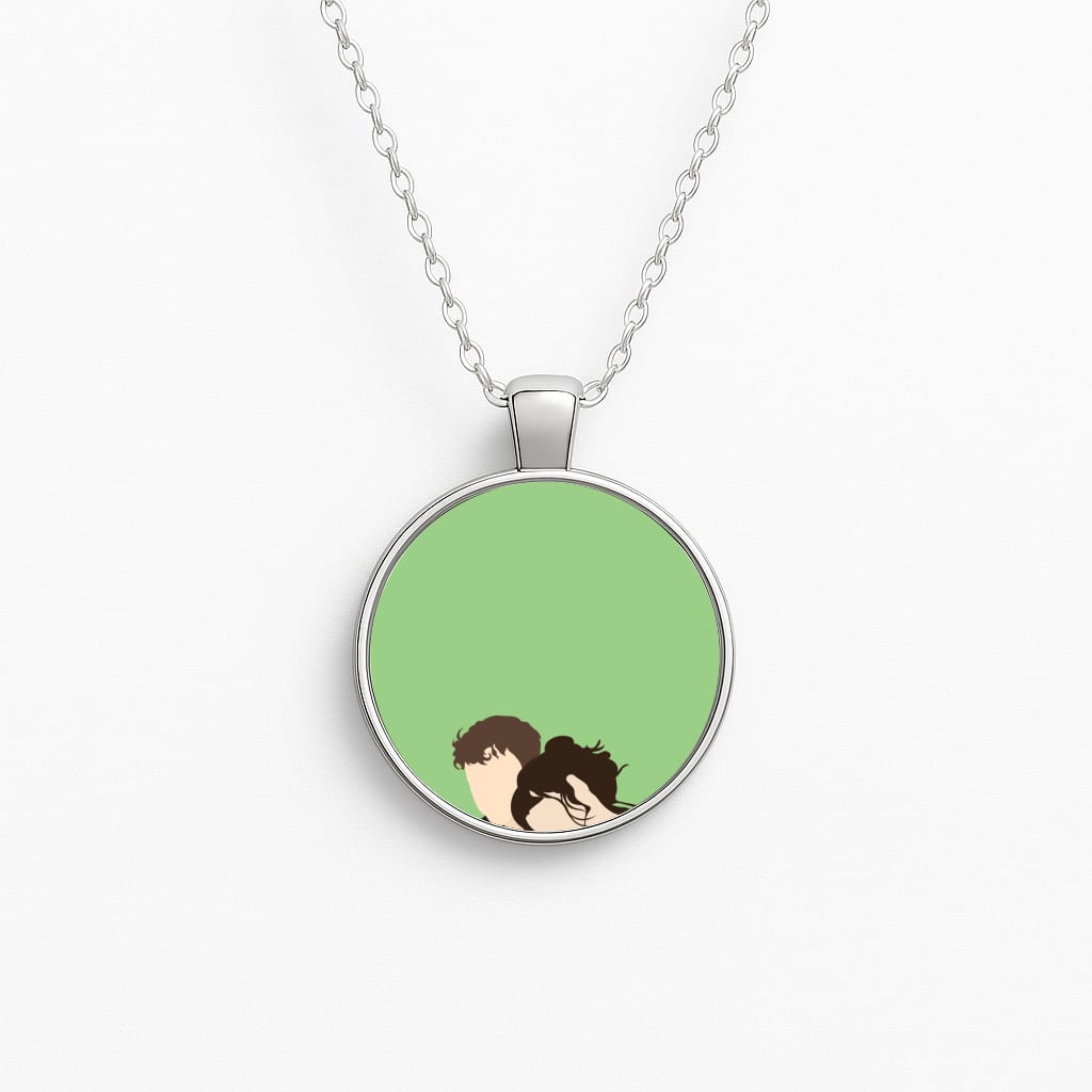 Marianne Resting On Connell Necklace
