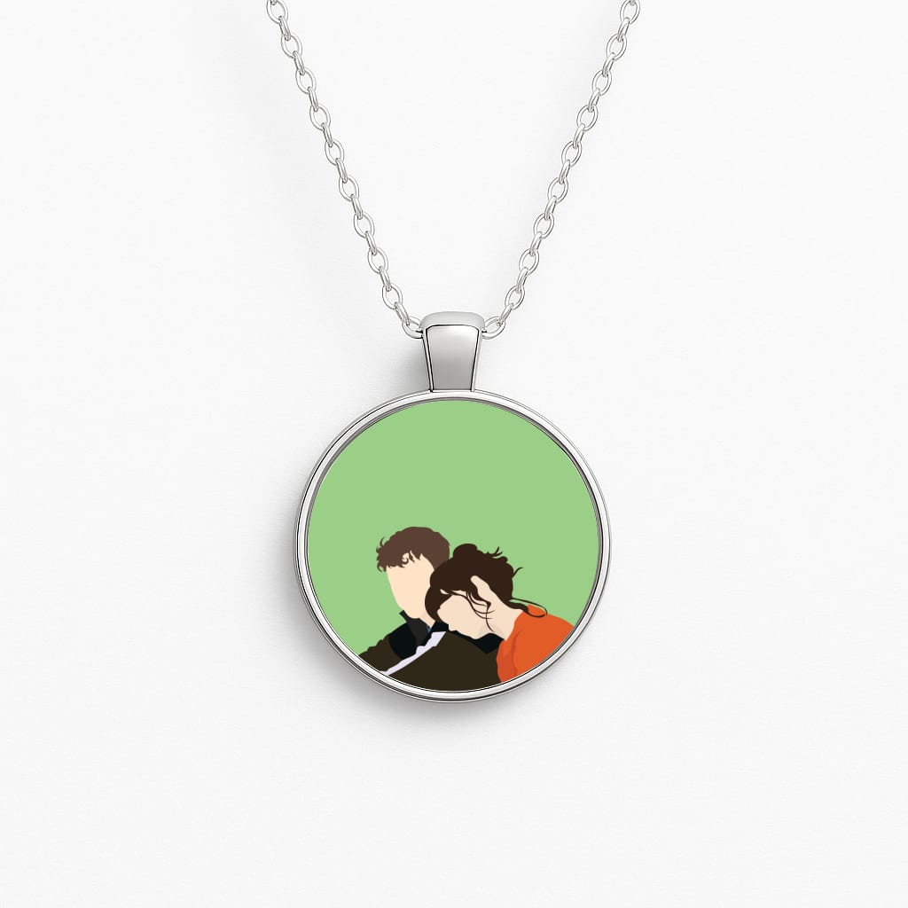 Marianne Resting On Connell Necklace