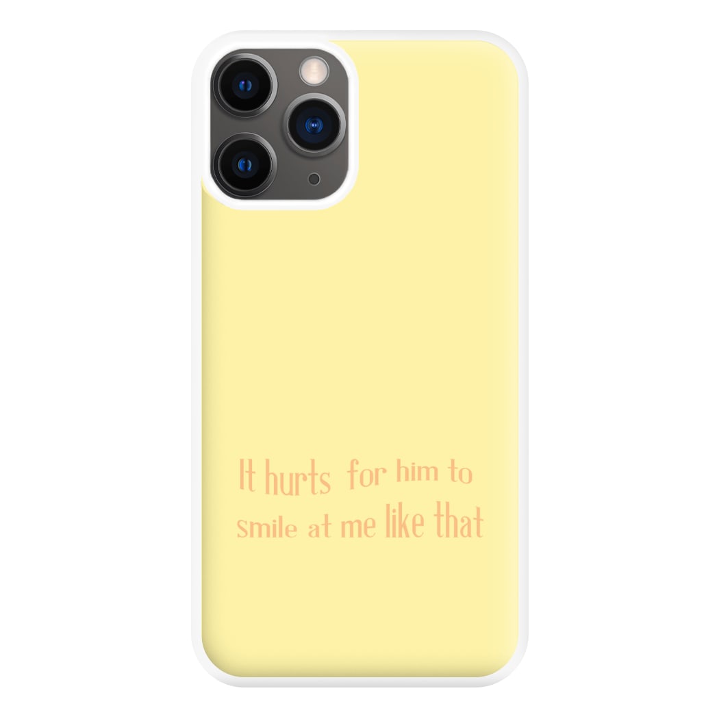 It Hurts For Him To Smile At Me Like That Phone Case for iPhone 12 Pro Max