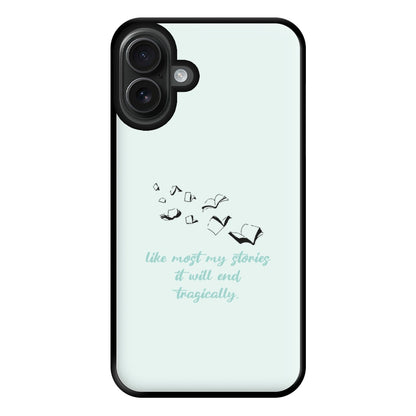 Like Most My Stories Phone Case for iPhone 16 Plus