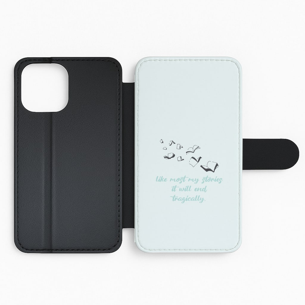 Like Most My Stories Flip Phone Case