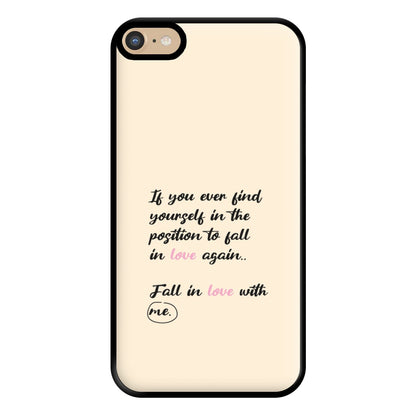 Fall In Love With Me Phone Case for iPhone 6 Plus / 7 Plus / 8 Plus