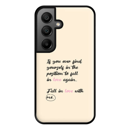 Fall In Love With Me Phone Case for Google Pixel 8