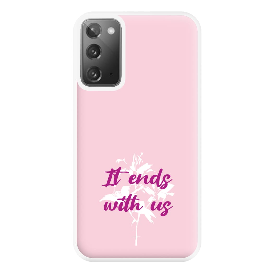 Title Phone Case for Galaxy Note 20 Ultra