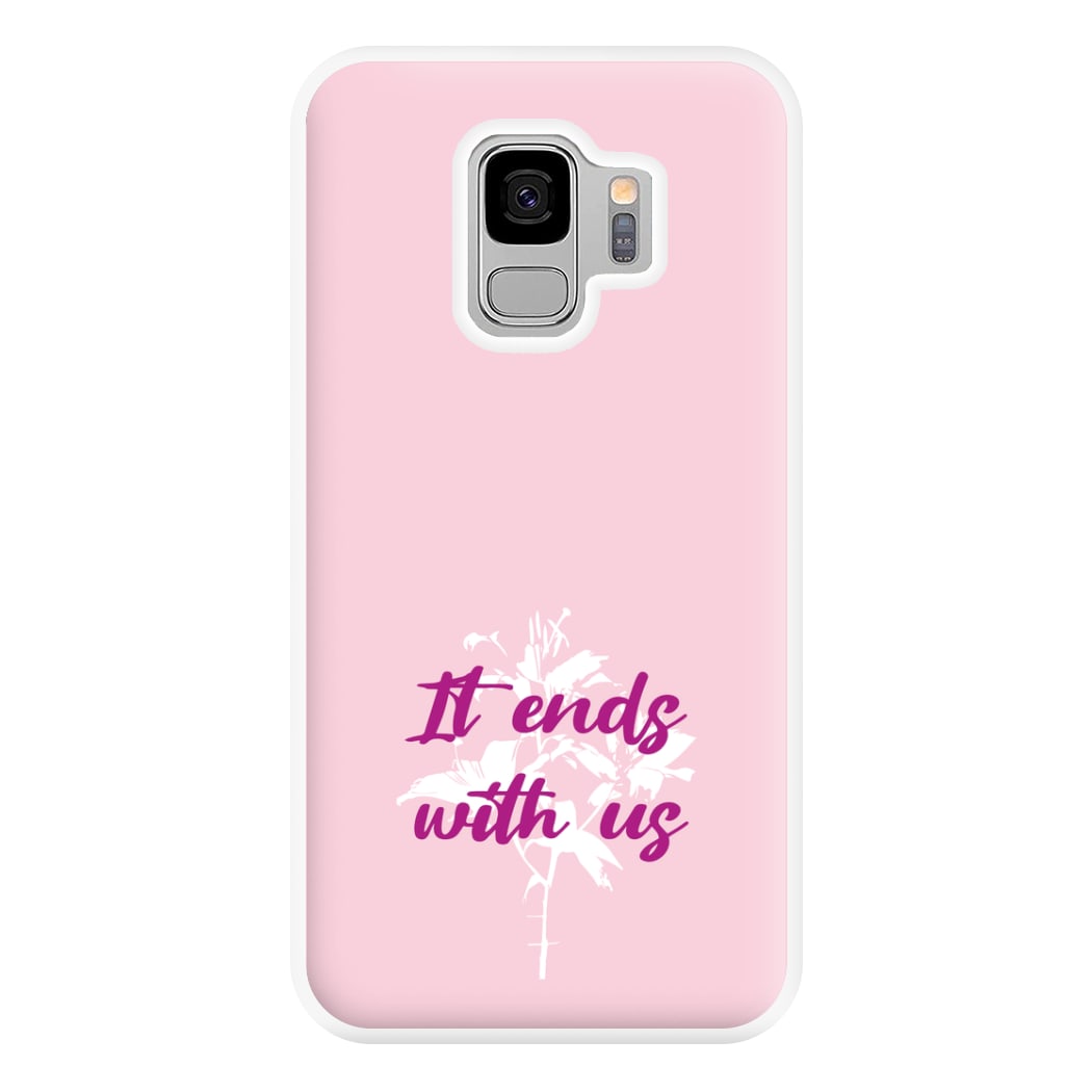 Title Phone Case for Galaxy S9 Plus