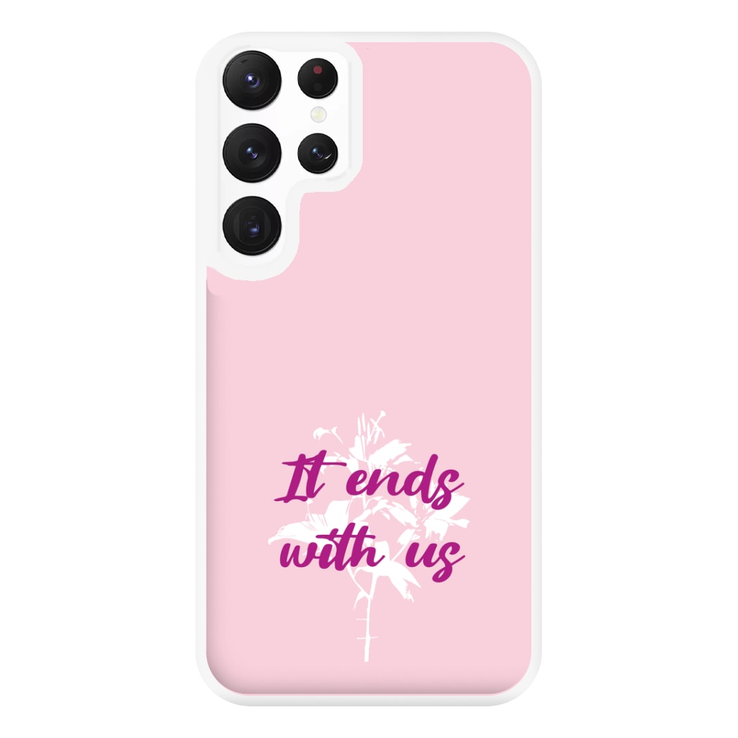 Title Phone Case for Galaxy S22 Ultra