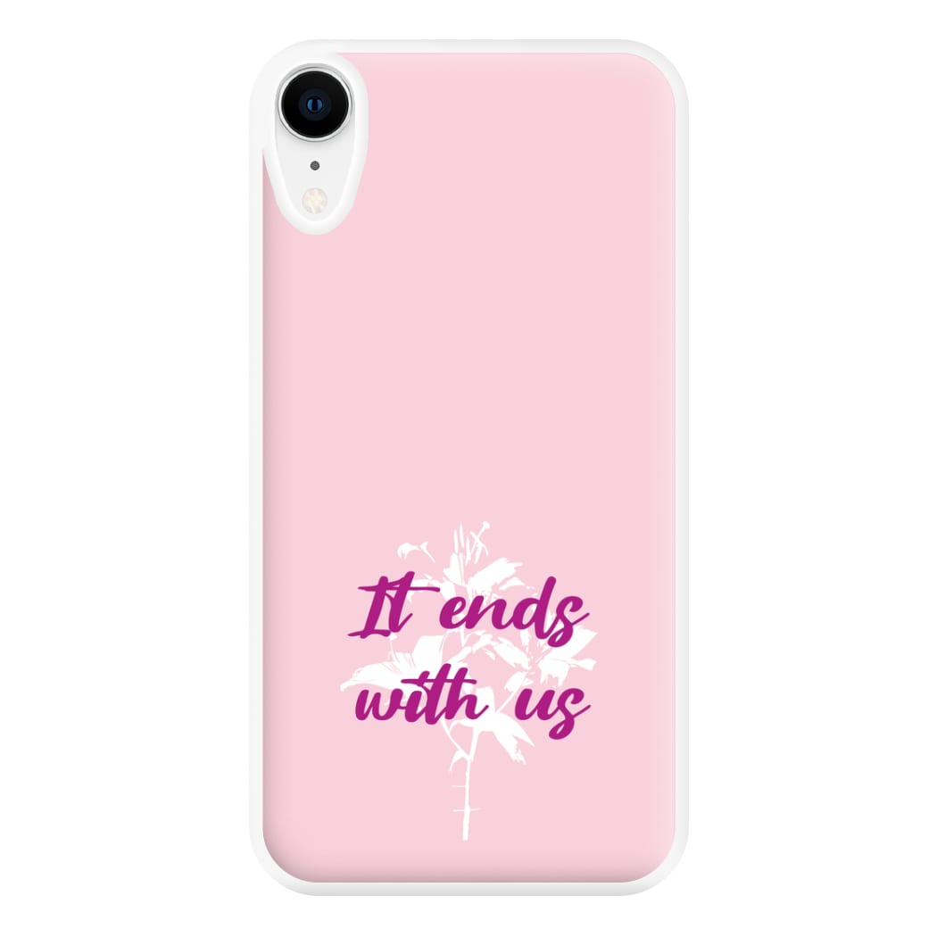 Title Phone Case for iPhone XR