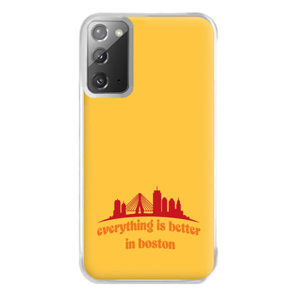 Everything Is Better In Boston Phone Case for Galaxy Note 20 Ultra