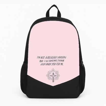 I'm Not A Religious Person Backpack