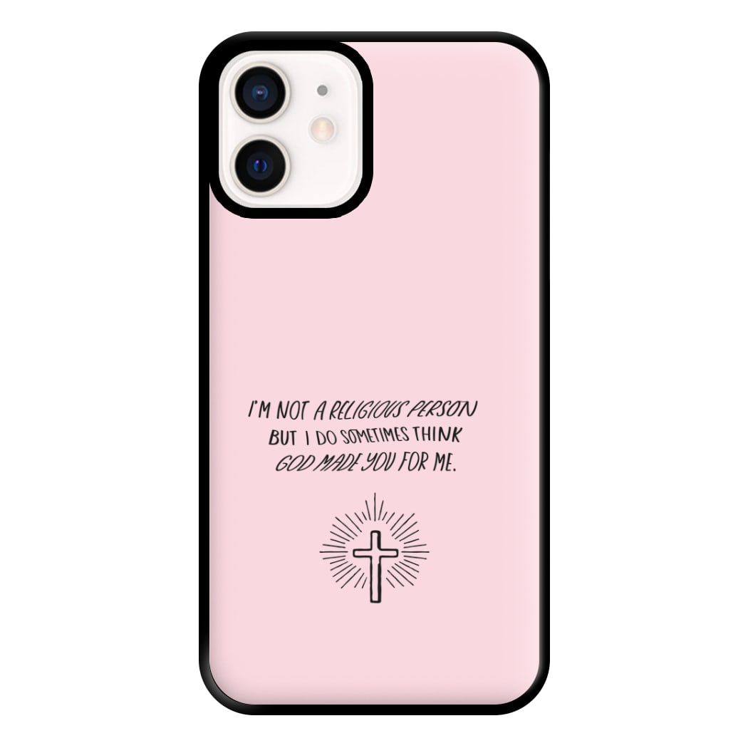 I'm Not A Religious Person Phone Case for iPhone 13 Mini