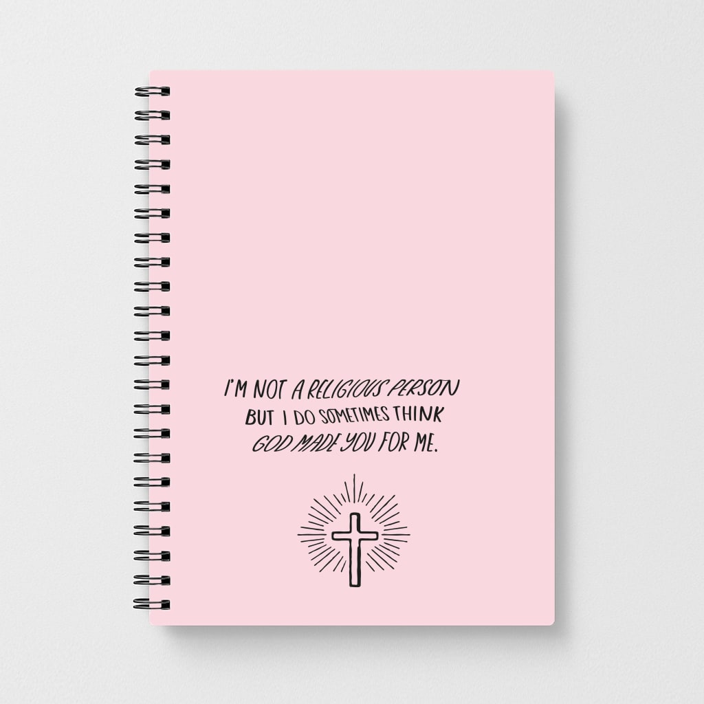 I'm Not A Religious Person Notebook