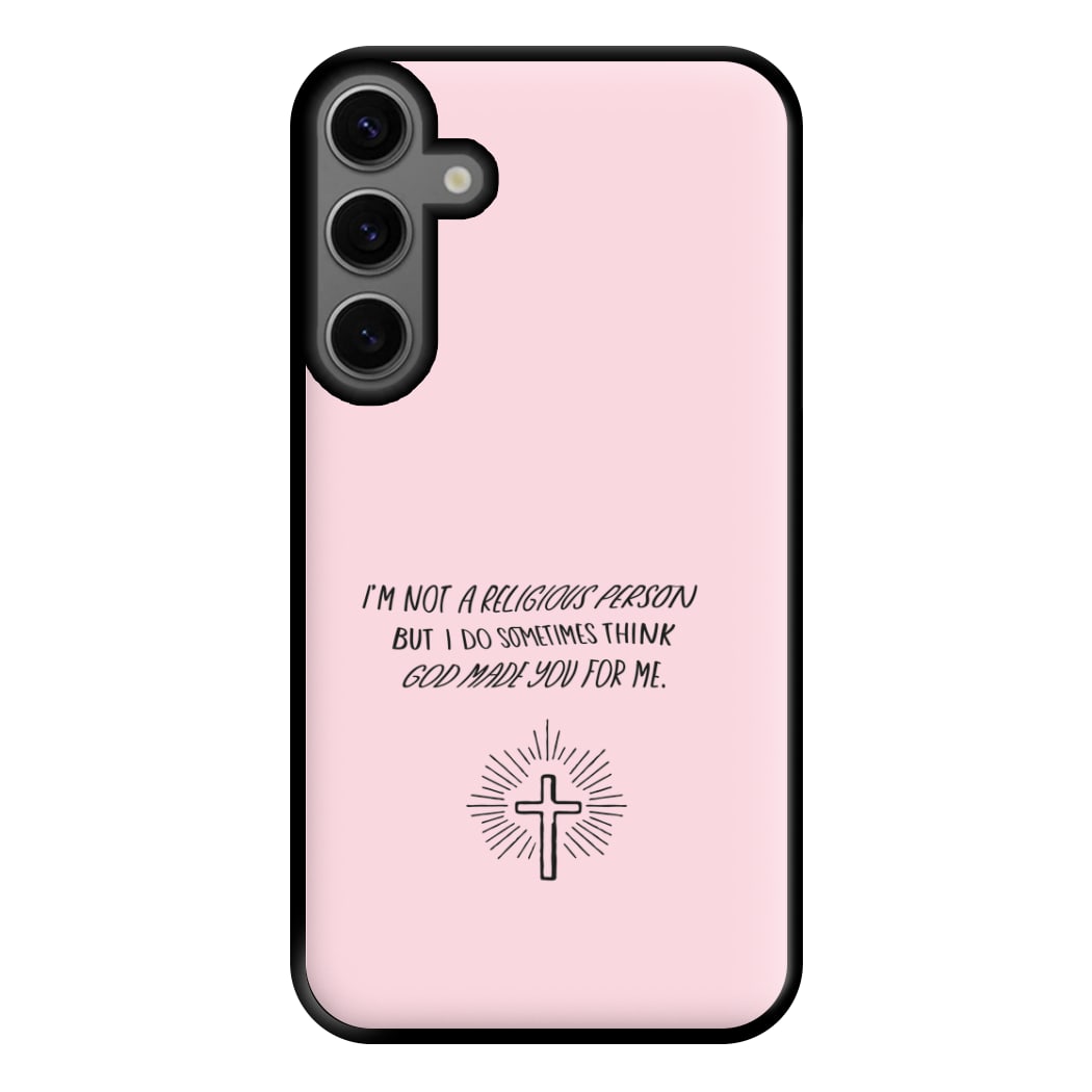 I'm Not A Religious Person Phone Case for Galaxy S23FE