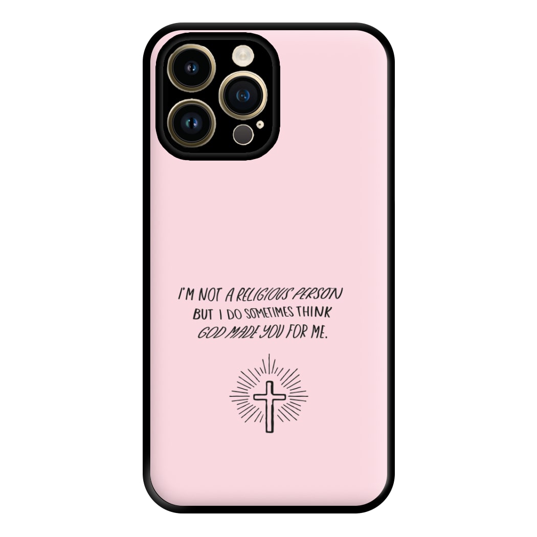 I'm Not A Religious Person Phone Case for iPhone 14 Pro Max