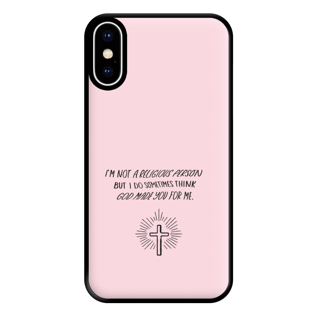 I'm Not A Religious Person Phone Case for iPhone XS Max