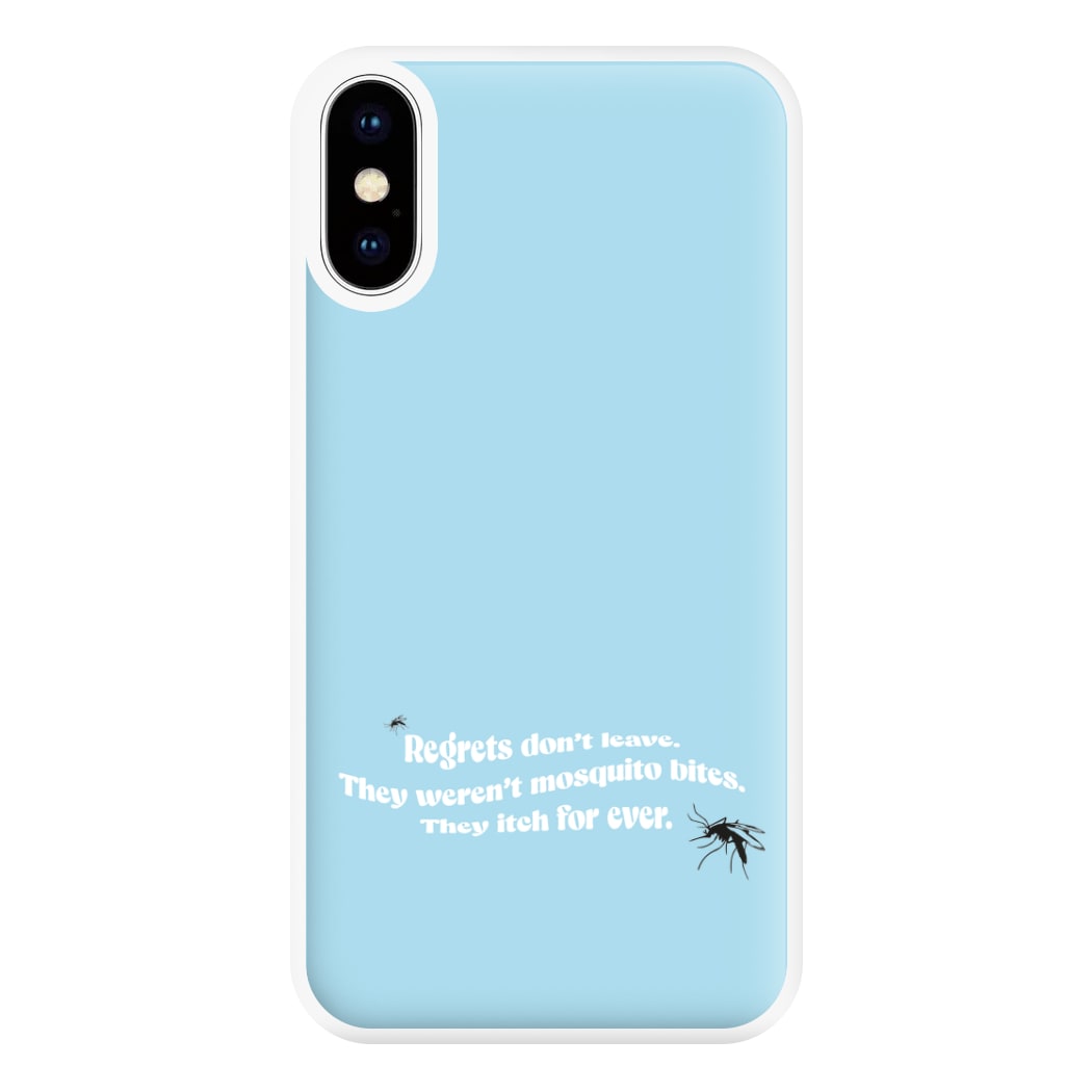 Regrets Don't Leave Phone Case for iPhone XS Max