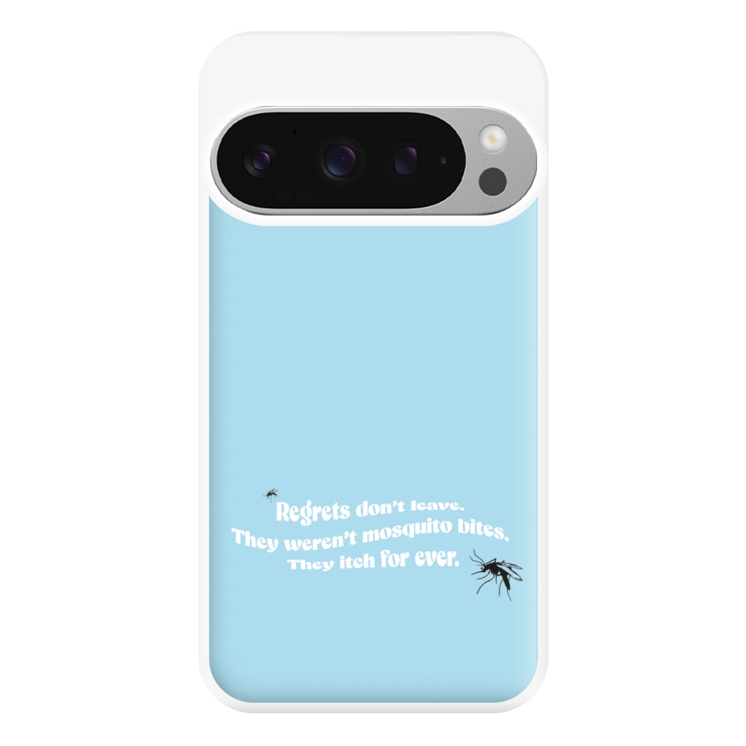 Regrets Don't Leave Phone Case for Google Pixel 9 Pro XL