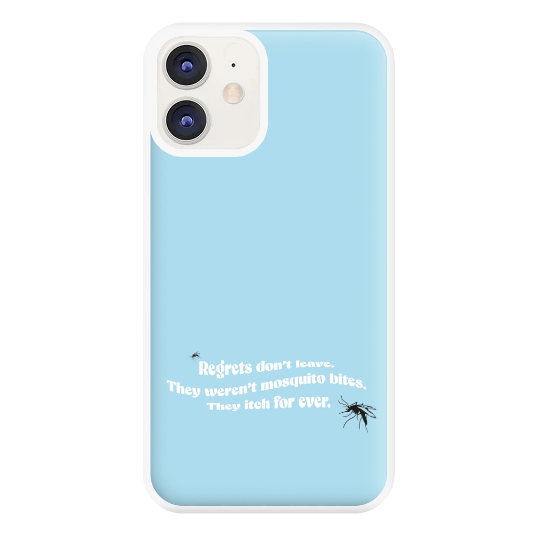 Regrets Don't Leave Phone Case for iPhone 12 / 12 Pro