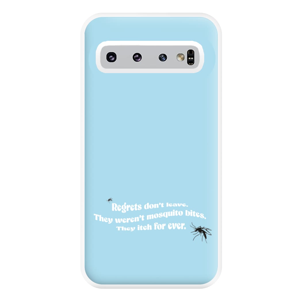 Regrets Don't Leave Phone Case for Galaxy S10 Plus