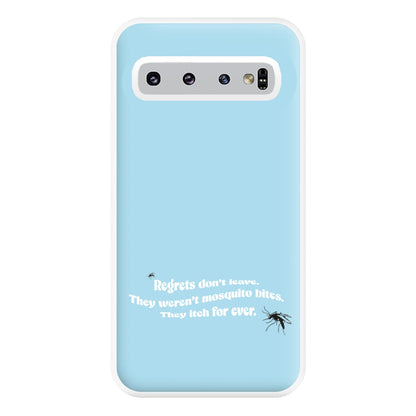 Regrets Don't Leave Phone Case for Galaxy S10 Plus