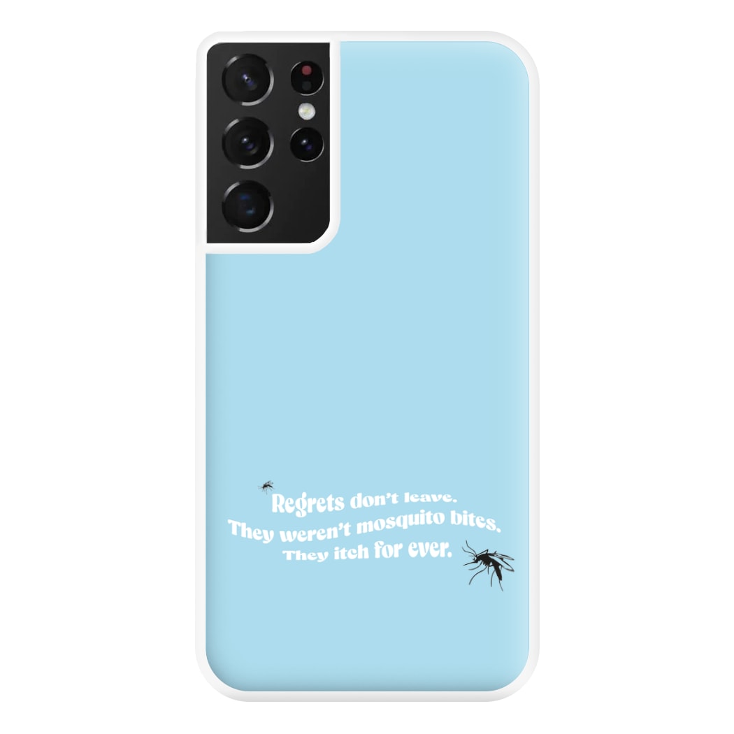 Regrets Don't Leave Phone Case for Galaxy S21 Ultra