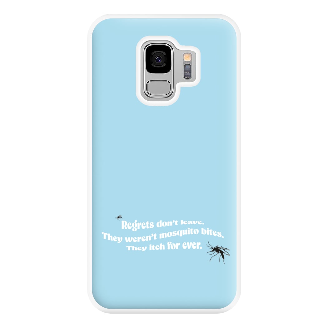 Regrets Don't Leave Phone Case for Galaxy S9 Plus