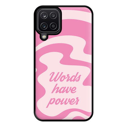 Words Have Power Phone Case for Galaxy A12