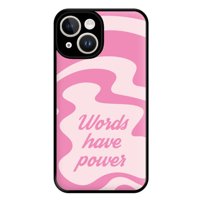 Words Have Power Phone Case for iPhone 14