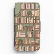 Cat Shelf Flip / Wallet Phone Case 1