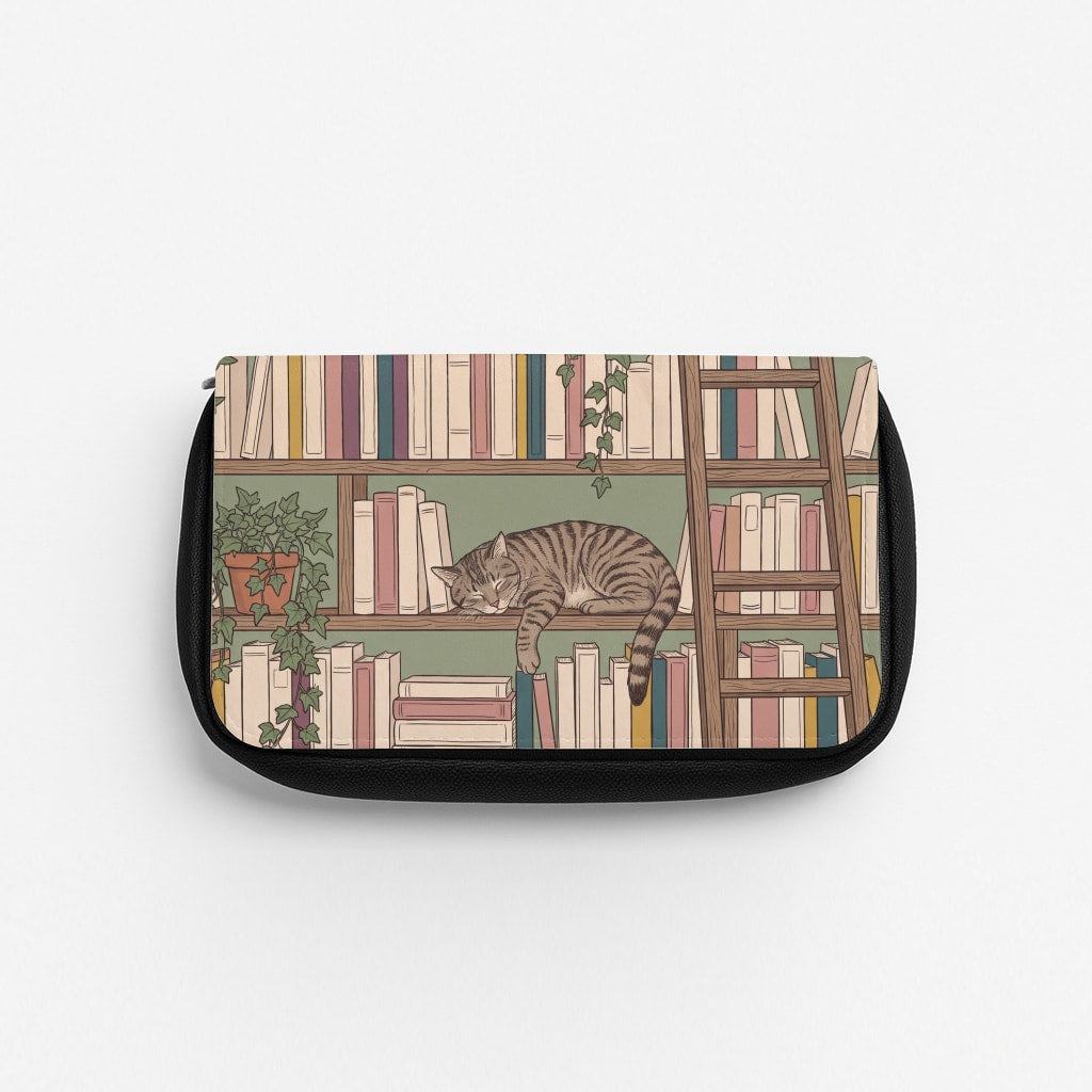 Cat Shelf Pencil Case