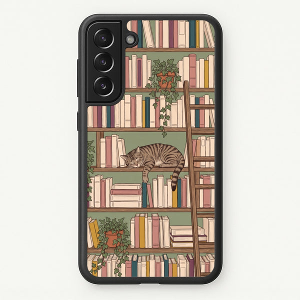 Cat Shelf Phone Case - Galaxy S21 Plus / Standard