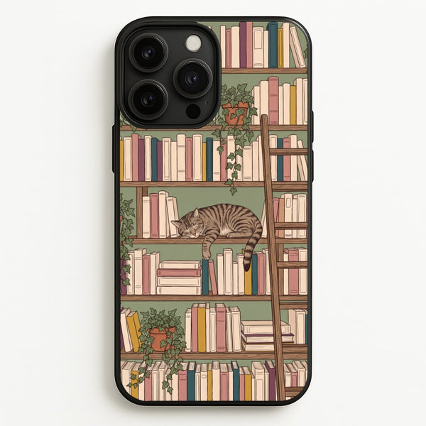 Cat Shelf Phone Case - iPhone 13 Pro Max / Standard