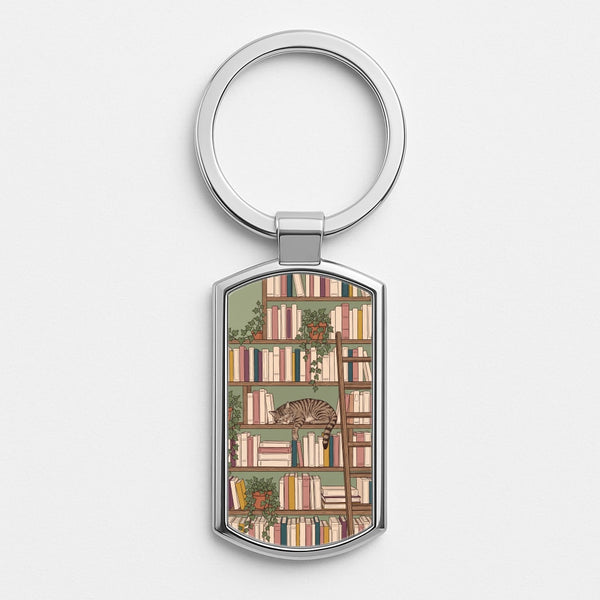 Silver Metal Keyring