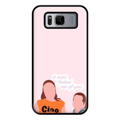 It Was Fookin' One Of Yas - British Pop Culture Phone Case for Galaxy S8 Plus