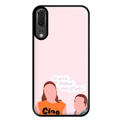 It Was Fookin' One Of Yas - British Pop Culture Phone Case for Huawei P20