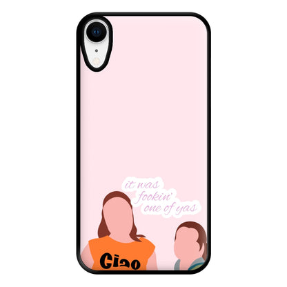 It Was Fookin' One Of Yas - British Pop Culture Phone Case for iPhone XR