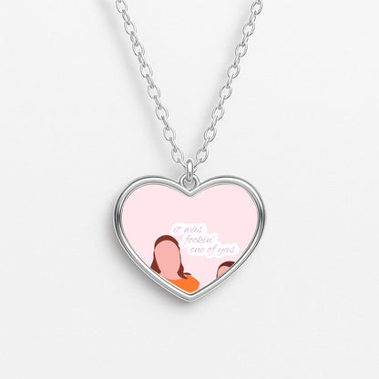 It Was Fookin' One Of Yas - British Pop Culture Necklace