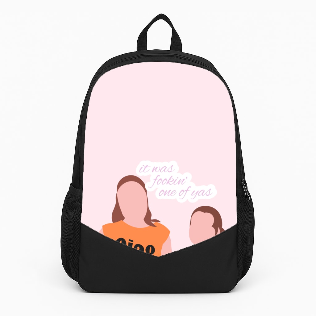 It Was Fookin' One Of Yas - British Pop Culture Backpack