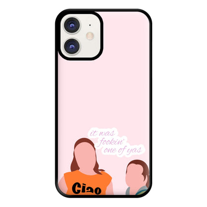 It Was Fookin' One Of Yas - British Pop Culture Phone Case for iPhone 11