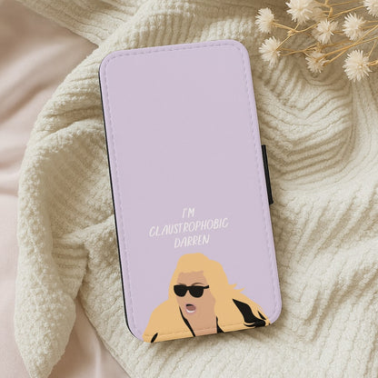 I'm Claustrophobic Darren - British Pop Culture Wallet Phone Case